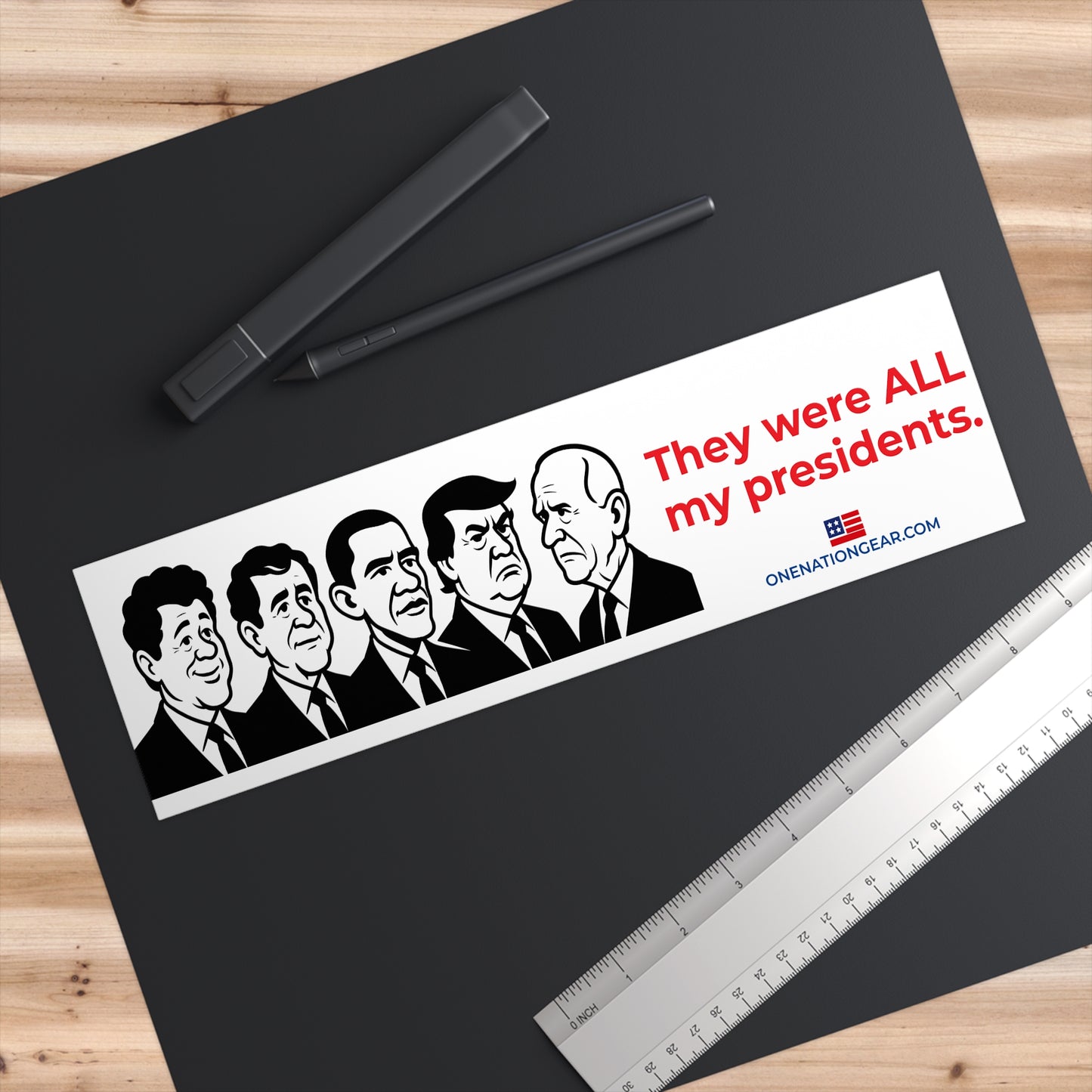 ALL MY PRESIDENTS Bumper Stickers, Car Stickers, Humor Stickers, Gift for Election Enthusiasts, Political Humor Decor